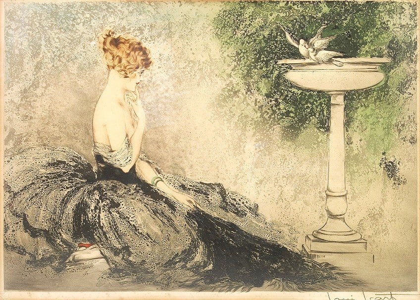 Louis Icart Sketches