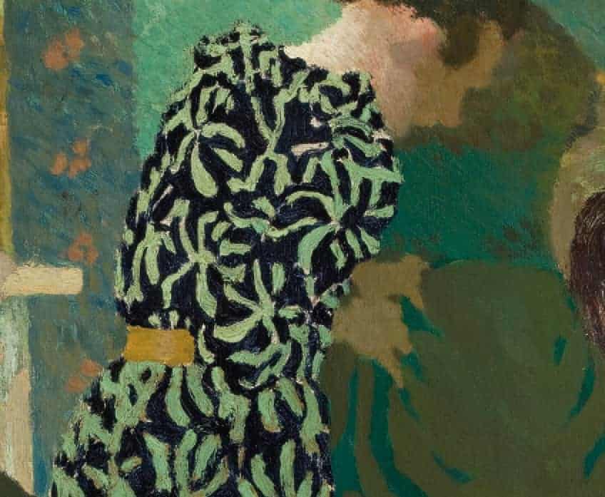 Das geblümte Kleid von Édouard Vuillard Motiv