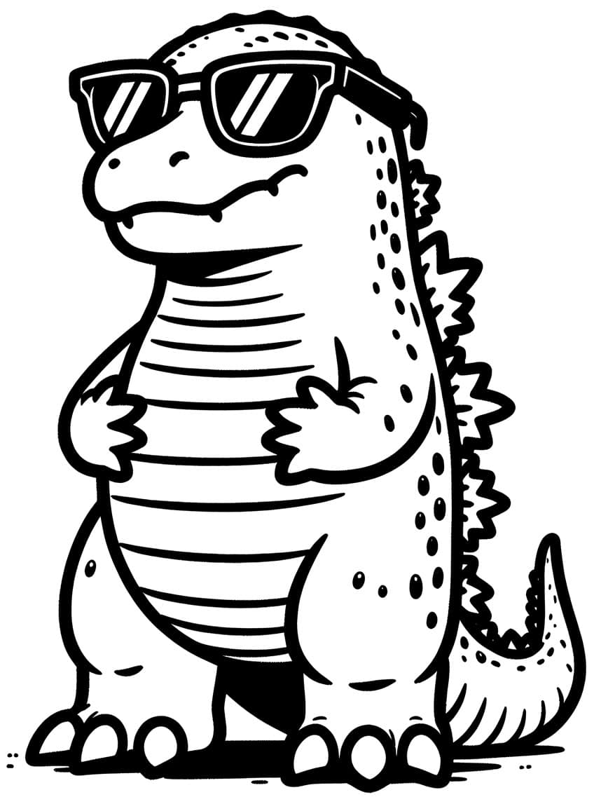 godzilla ausmalbild 02