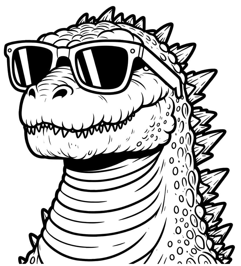 godzilla ausmalbild 10