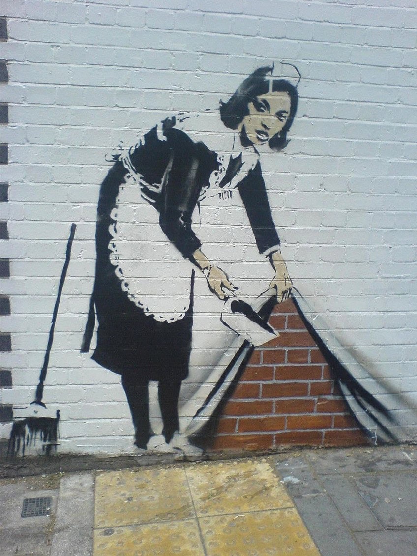Graffiti-Künstler Banksy