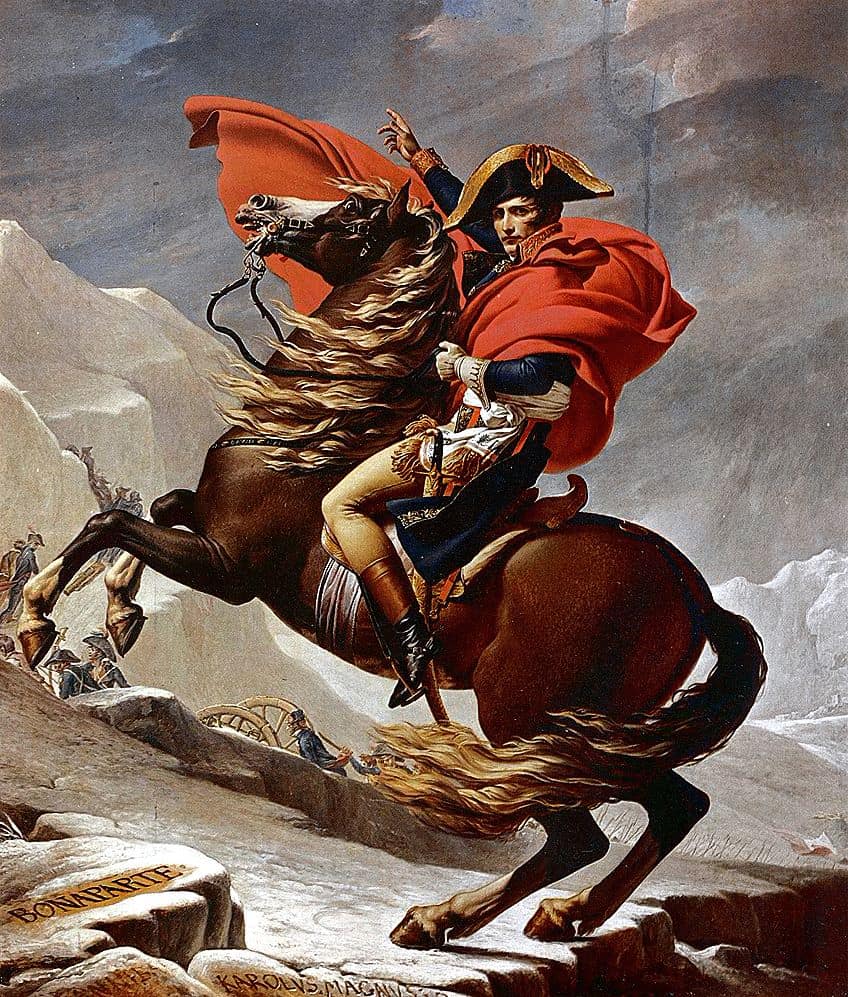 Gemälde von Napoleon Bonaparte Analyse