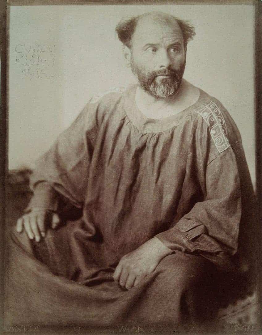 Porträt von Fritza Riedler von Gustav Klimt Geschichte