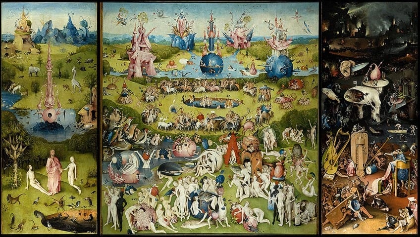 Der Garten der Lüste Hieronymus Bosch Gemälde
