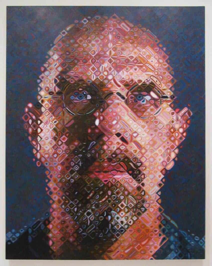 Chuck Close Paintings