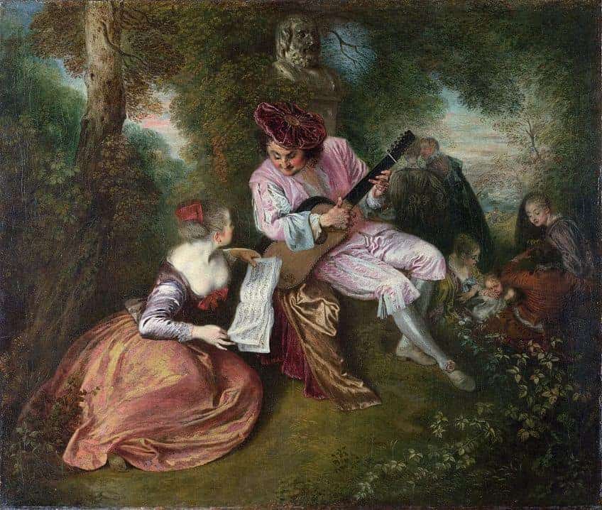 Beispiele für die Kunst des 18. Jahrhunderts