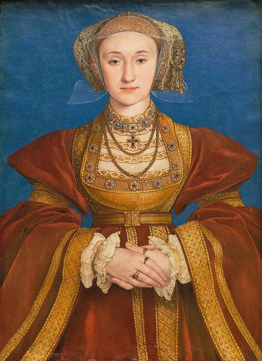 Porträtkunstwerk von Anna von Kleve
