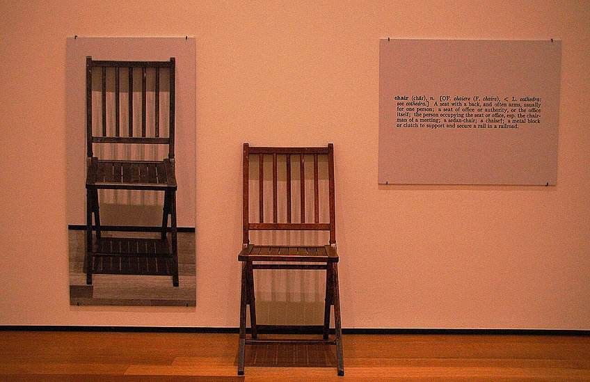 Joseph Kosuth Art