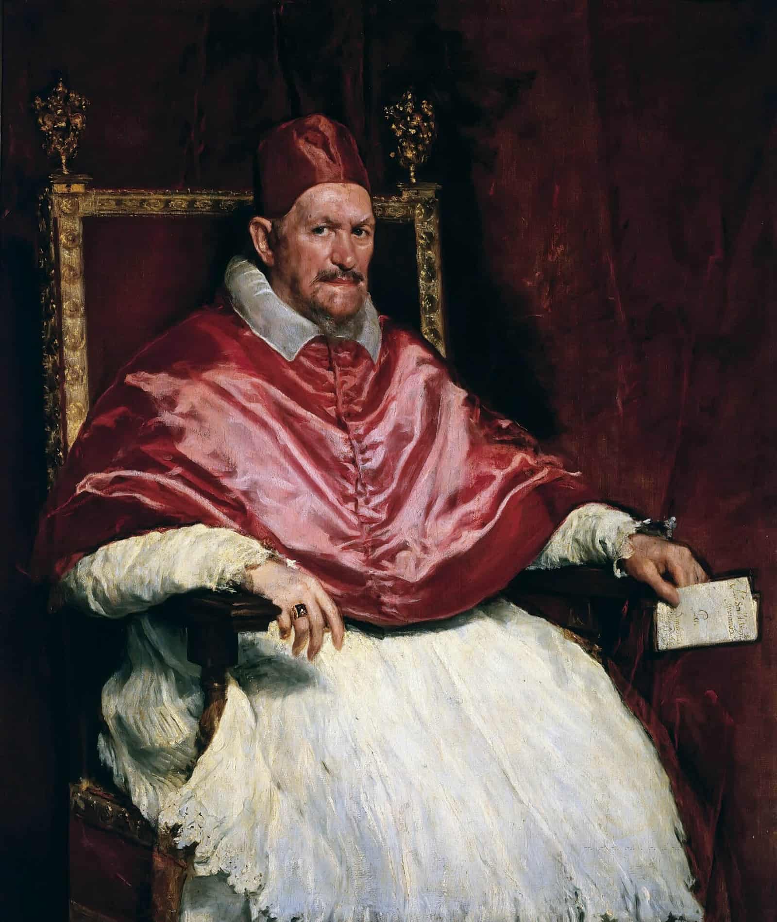 Das um 1650 entstandene Bildnis von Papst Innozenz X. wurde zur Ausgangsfigur für Bacons Papstvariationen.