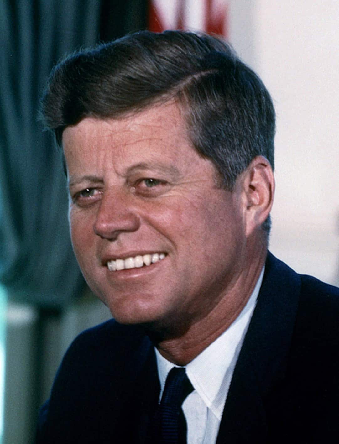 John F. Kennedy im Oval Office am 11. Juli 1963.