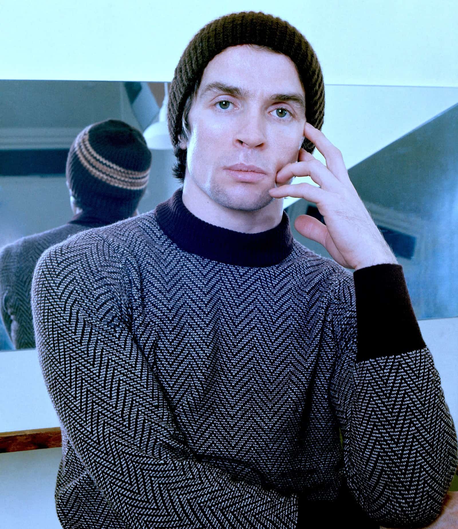Rudolf Nurejew 1973 in seiner Garderobe an der Royal Ballet School in London.