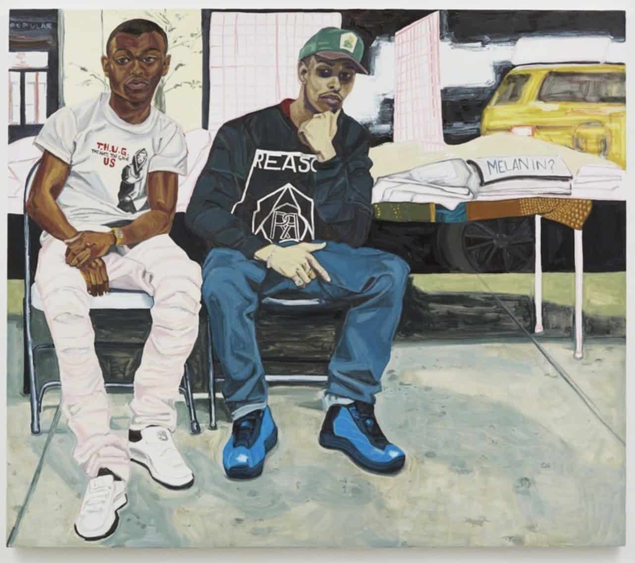 Jordan Casteel, MegaStarBrand's Louie and A-Thug, 2017.